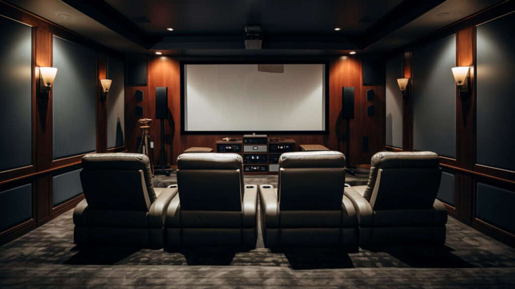 Transform your home into an entertainment hub with professionally designed audio and theater systems from Arvin Home Systems.